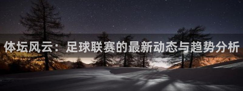 新宝5官网测速中心：体坛风云：足球联赛的最新动态与趋势分析