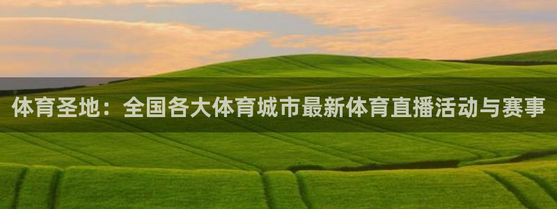 新宝5登录测速：体育圣地：全国各大体育城市最新体育直播活动与赛事