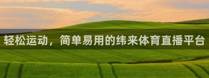 新宝5手机app下载注册：轻松运动，简单易用的纬来体育直播平台