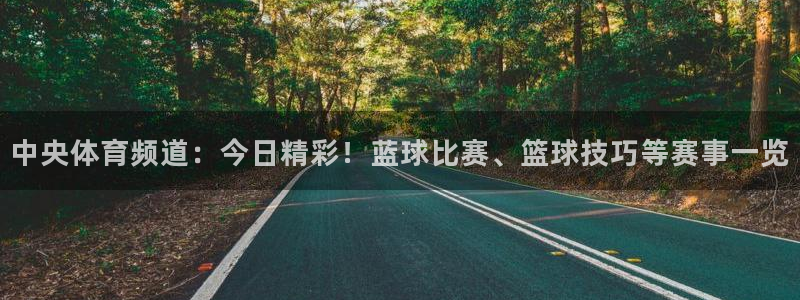 新宝5平台：中央体育频道：今日精彩！蓝球比赛、篮球技巧等赛事一览