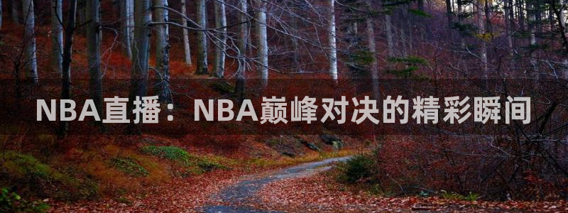 新宝5注册：NBA直播：NBA巅峰对决的精彩瞬间