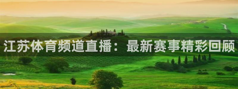 新宝5官网测速中心：江苏体育频道直播：最新赛事精彩回顾